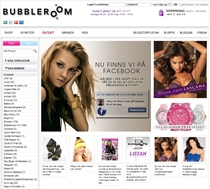 E-handelsiten bubbleroom.se