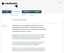 Vårdanalys - Carismar Software